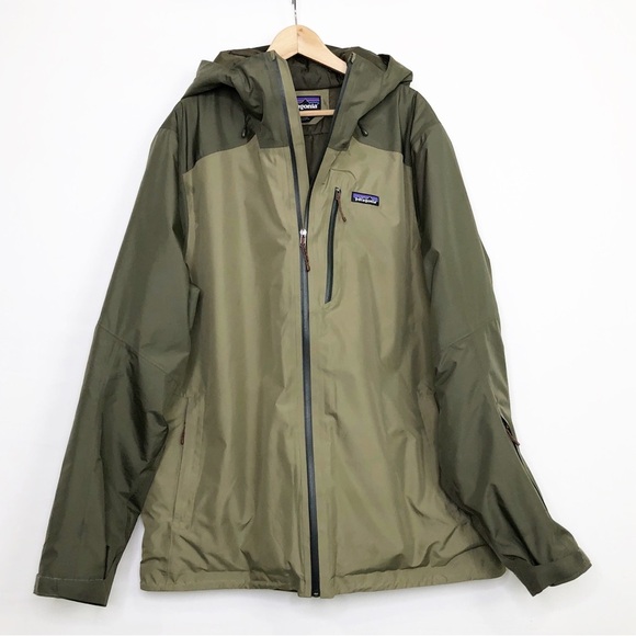 Patagonia, insulated powdertown water repellent, hooded jacket - Picture 2 of 11